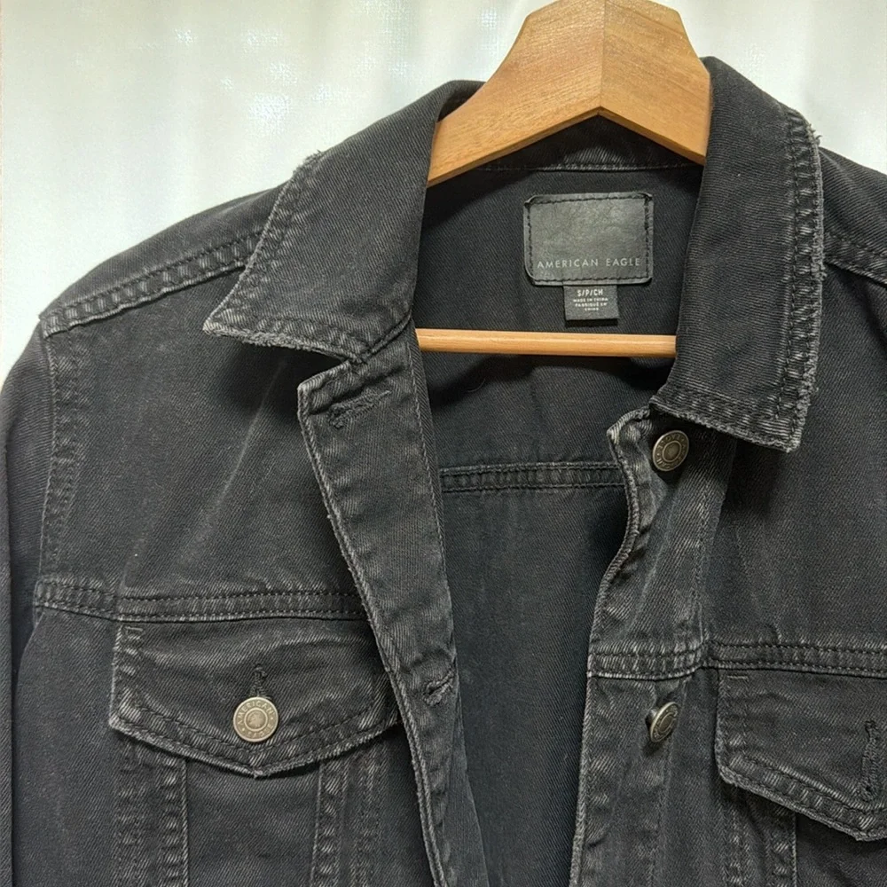 Dark Gray Jean Jacket